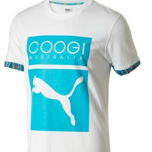 puma graphic box logo tee
